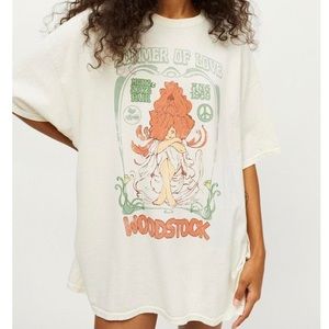 Urban Outfitters Summer of Love T-Shirt Dress